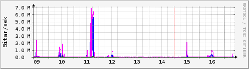 S��ustu dagar Graph